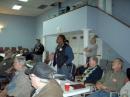 <b>2009 KENTUCKY ARES CONFERENCE.</b> Fred Jones, WA4SWF, standing, listens during one of the presentations at the KY ARES Conference.