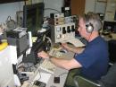 Tim Duffy, K3LR, has been selected as the 2010 recipient of the Radio Club of America's Barry M. Goldwater Award. Here, Duffy operates CW on 160 meters during one of the many contests from his QTH in Western Pennsylvania. [Photo courtesy of Tim Duffy, K3LR]