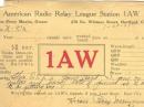 Researchers have noted that diaries, letters, QSL cards and station logs can contain valuable insights into the link between an individual’s occupation, hobbies and friends. ARRL co-founder and its first President, Hiram Percy Maxim, sent this QSL card out in January 1925. [Photo courtesy of Anthony Quest, G4UZN]