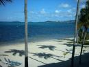 A late afternoon view of the beach. Maryann and Ann went to the pool to follow the sun.